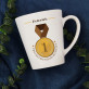 Medaille für Opa - personalisierte Tasse