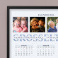 Großeltern - Kalender im Rahmen Großeltern - Kalender im Rahmen