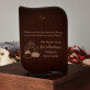 Geschenk des Herrn - Hl. Familie - Silbernes Bild mit Gravur