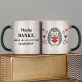 Danke, dass du es mit mir aushältst - Zaubertasse Danke, dass du es mit mir aushältst - Zaubertasse