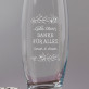 Danke für alles - Glasvase mit Gravur Danke für alles - Glasvase mit Gravur