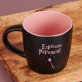 Espresso patronum - Schwarzer keramikbecher Espresso patronum - Schwarzer keramikbecher