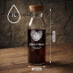 Fingerprints - Karaffe mit Gravur