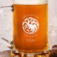 Fire&Blood - Personalisierter Bierkrug Fire&Blood - Personalisierter Bierkrug
