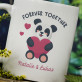 Forever together - Personalisierte Tasse