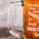 Löscht den Durst - personalisierter Bierkrug Löscht den Durst - personalisierter Bierkrug