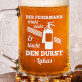 Löscht den Durst - personalisierter Bierkrug Löscht den Durst - personalisierter Bierkrug