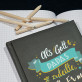 Als Gott Papas zuteilte, wählte Er mir den Besten - Notizbuch A5 mit Afudruck Als Gott Papas zuteilte, wählte Er mir den Besten - Notizbuch A5 mit Afudruck