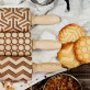 Geometric - Set: 3 MINI Teigrollen Geometric - Set: 3 MINI Teigrollen