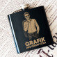 Grafik aus Ihrem Foto - Flachmann mit Gravur