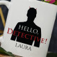 Hello detective - personalisierte Tasse