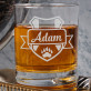 Wappen + Name - Whiskyglas Wappen + Name - Whiskyglas