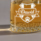 Wappen + Name - Whiskyglas Wappen + Name - Whiskyglas