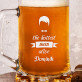 Hottest Man - Personalisierter Bierkrug
