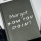 How you doin`? - Notizbuch A5 mit Aufdruck