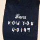 How you doin - Dunkelblaue Sporttasche How you doin - Dunkelblaue Sporttasche