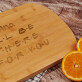 I`ll Be There - Schneidebrett mit Gravur I`ll Be There - Schneidebrett mit Gravur