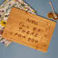 I`ll Be There - Schneidebrett mit Gravur I`ll Be There - Schneidebrett mit Gravur