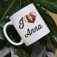 I love.. - Personalisierte Tasse mit Foto