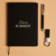 Name und Nachname - Set mit Notizbuch
