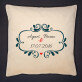 Namen und Datum - Kissen