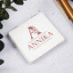 Initiale Name floral - Taschenspiegel