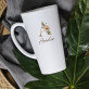 Initiale Name Blumen - personalisierte Tasse