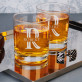 Initiale Name - Whiskyglas