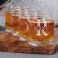 Initiale Name - Whiskyglas