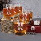 Initiale Name - Whiskyglas