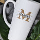 Initiale mit Namen - personalisierte Tasse