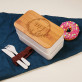 Initialen - Lunchbox aus Bambus Initialen - Lunchbox aus Bambus