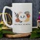 Initialen Danke schön - personalisierte Tasse