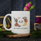 Initialen Danke schön - personalisierte Tasse