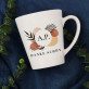 Initialen Danke schön - personalisierte Tasse