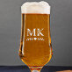 Initialen floral - Biertisch