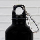 Fahr vorsichtig - Wasserflasche 0,5l mit Karabinerhaken