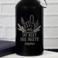Du bist die Beste - Wasserflasche 0,5l mit Karabinerhaken