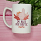 Du bist die Beste - personalisierte Tasse