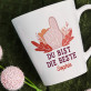 Du bist die Beste - personalisierte Tasse