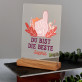 Du bist die beste - Druck auf Acrylglas Du bist die beste - Druck auf Acrylglas