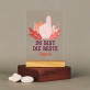 Du bist die beste - Druck auf Acrylglas Du bist die beste - Druck auf Acrylglas