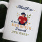 du bist der beste Freund der Welt - Personalisierte Tasse
