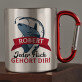 Jeder fisch gehört dir! - Karabinerbecher