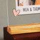 Jeden Tag liebe ich dich mehr - Druck auf Acrylglas