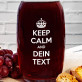 Keep Calm - Karaffe mit Gravur Keep Calm - Karaffe mit Gravur