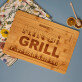King of the Grill - Schneidebrett mit Gravur