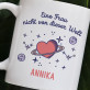 Frau nicht von dieser Welt - personalisierte Tasse