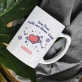 Frau nicht von dieser Welt - personalisierte Tasse