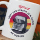 Geruch von Diesel am Morgen - personalisierte Tasse